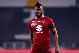 Soualiho Meite ketika masih berseragam Torino. Sumber : Twitter (Soualiho Meite) via BolaSkor.com