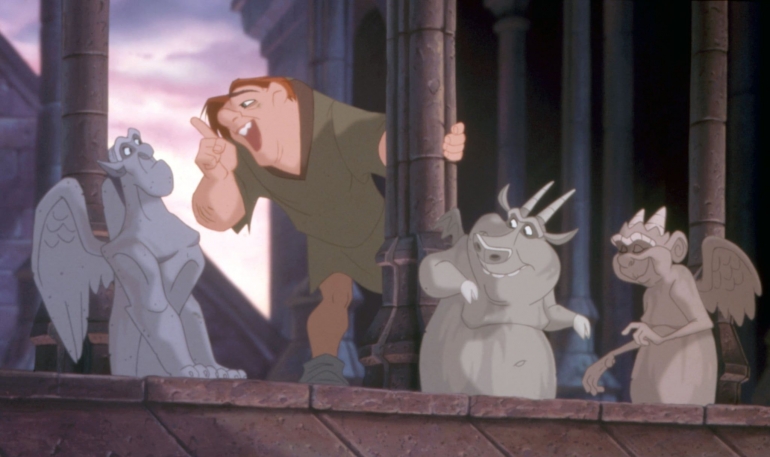 Quasimodo dan tiga temannya (sumber gambar: popsugar)