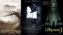 Ilsutrasi Rangkaian Film The Conjuring (sumber: tribunnews.com)