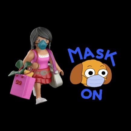 Menggunakan masker ketika berpergian./olah pribadi