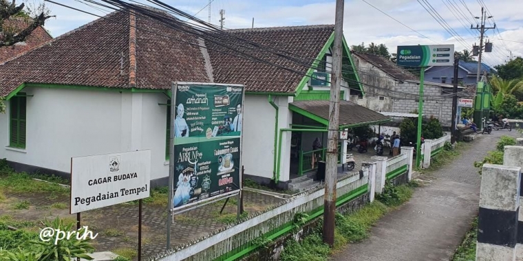 Cagar Budaya Pegadaian Tempel, Yogyakarta (dok pri)