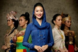 Ayu Malida - Puteri Indonesia via KOMPAS.COM