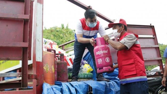 Pertamina mengirimkan bantuan logistik dan kebutuhan energi bagi korban gempa Mamuju dan Majene (Foto: Istimewa)