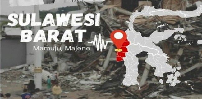 Gempa Mamuju-Majene (Sulbar)/Foto: rmol.id