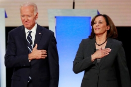 Presiden AS Joe Biden dan Wakil Presiden AS Kamala Harris | Foto: New York Post