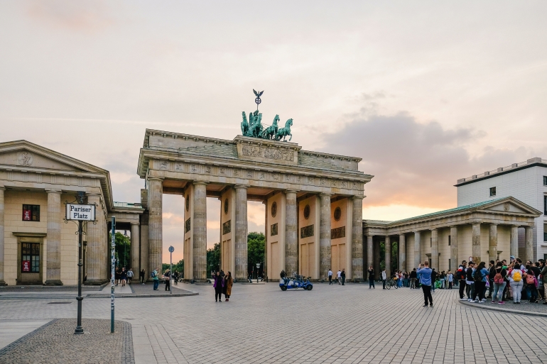 Brandenburg Gate, Berlin, Jerman (Foto: Shvets Anna/Pexels)