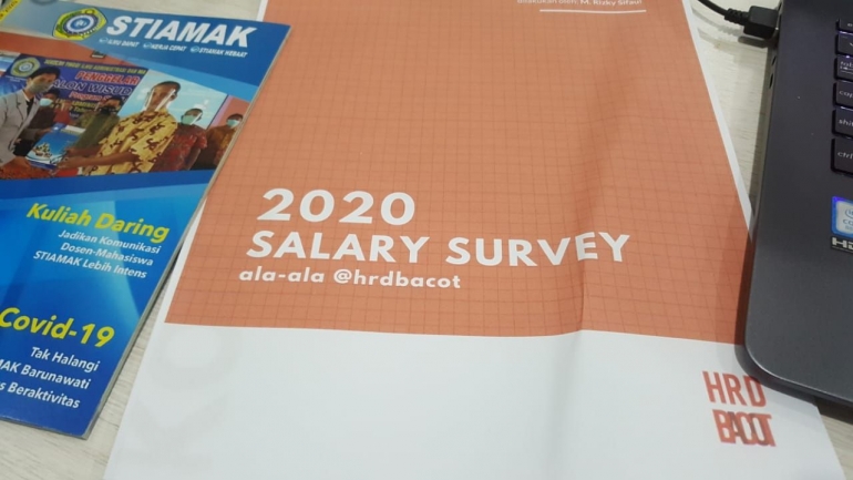 Survey paling gres mengenai gaji 2020 (Foto: dokpri) 