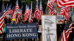 Demonstran Hongkong | Sumber: BBC.com