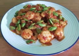 Sambal Goreng Udang Pete maknyuss | dokumentasi pribadi