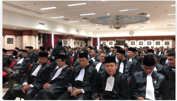 Aula Pengadilan Tinggi Jakarta, tempat Pengangkatan Sumpah Advokad | dokpri
