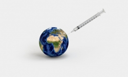 Ilustrasi dunia butuh vaksin. Gambar: qimono dari Pixabay