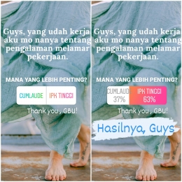 Polling di IG, dokpri