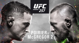 UFC 257 McGregor dan Dustin Poirier. | Sky.com