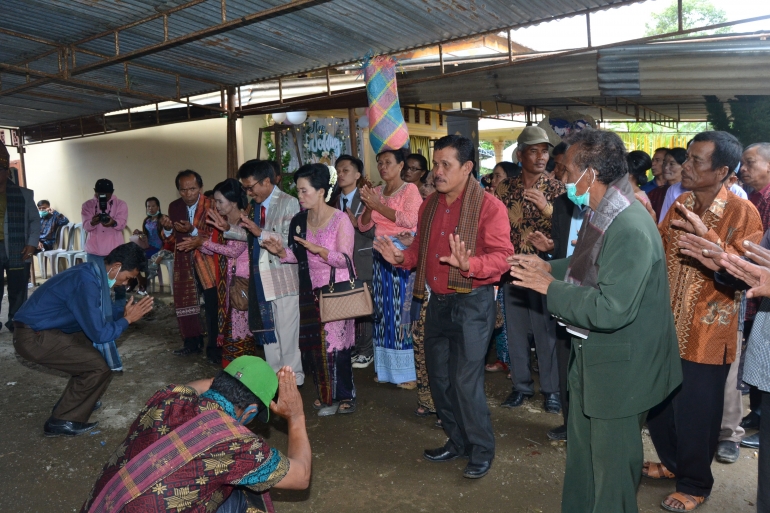 Manortor, tradisi wajib dalam pesta pernikahan Orang Batak | Dokpri