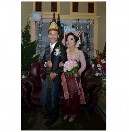 Pakaian adat pernikahan Orang Batak Simalungun | Dokumentasi pribadi
