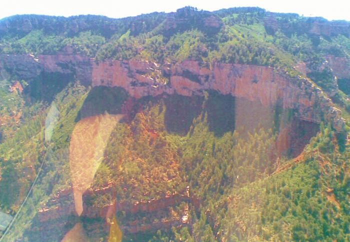 Permandangan Grand Canyon dari Helikopter(dok pribadi)