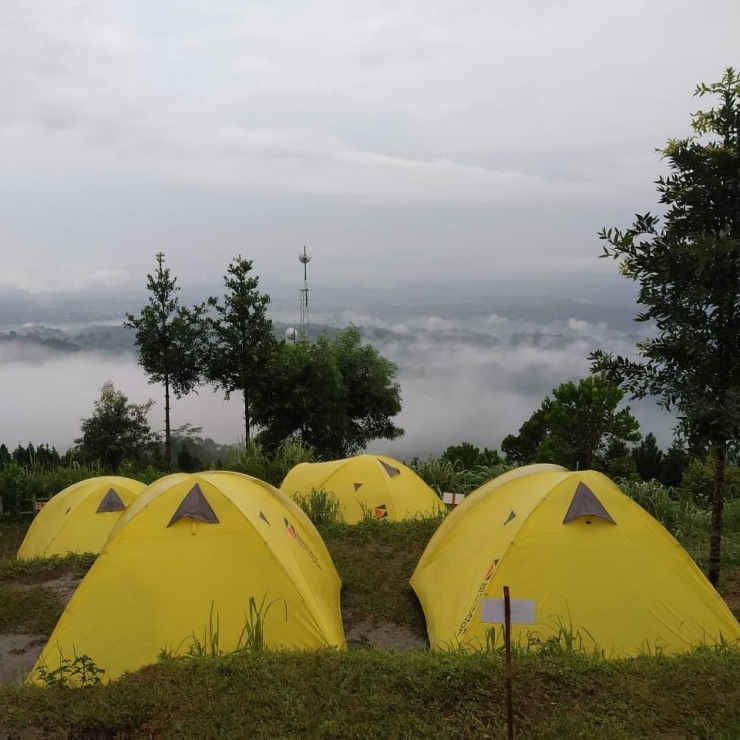 Suasana Baron Forest Adventure Sebelum Penutupan PPKM/PSBB