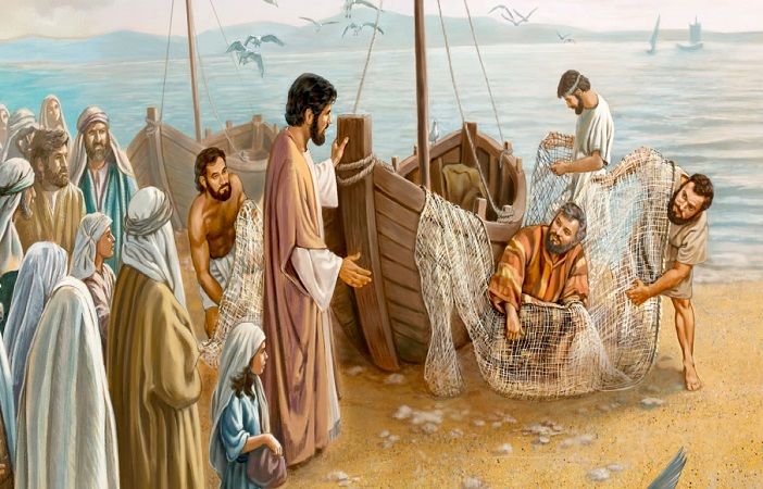 Ilustrasi Yesus memanggil murid-murid-Nya. Foto: www.mirifica.net.