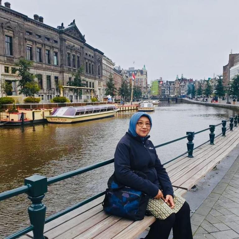 Jauh jauh travel akhirnya melihat sungai doang.. hehehe (Foto: RA)