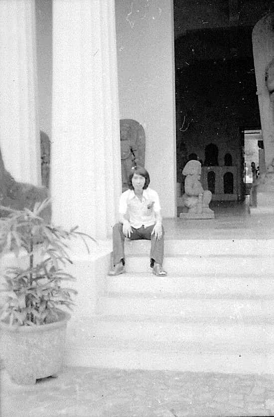 Saat-saat pertama berkunjung ke Museum Nasional masa 1980-an (Dokpri)