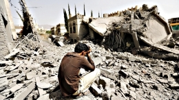 Perang saudara telah meluluh lantakkan Yaman. Photo: LA Times