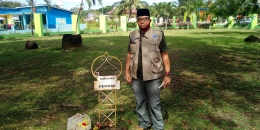 Mr Elmer IDRN Filipina di Kuburan Massal Ulee Lheue Banda Aceh (doc Pribadi/Istimewa)