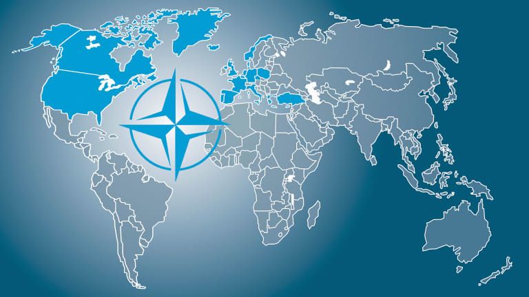 Negara-negara yang tergabung dalam NATO (North Atlantic Treaty Organization) (Source : history.com)