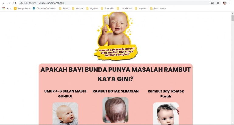 Website vitaminrambutanak.com