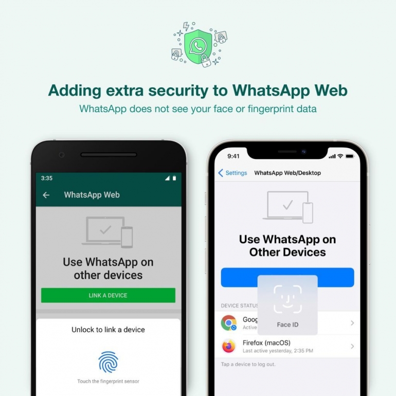 Fitur baru keamanan privasi warganet di Whatsapp (Gambar: detik.com)
