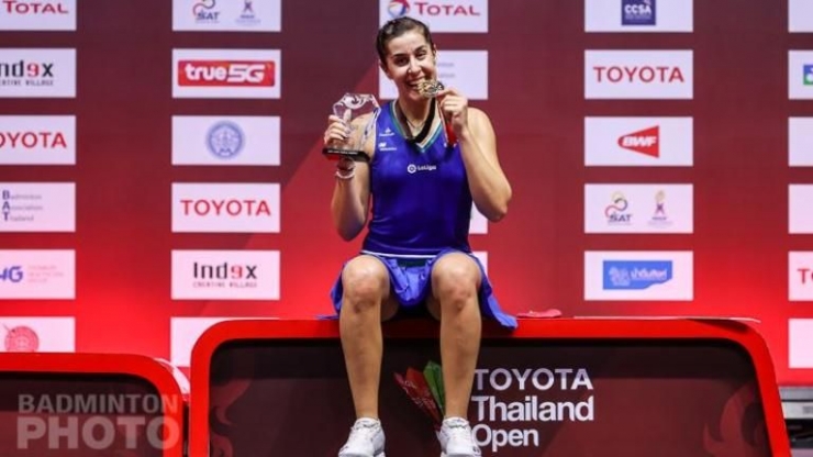 Carolina Marin juara Toyota Thailand Open: badmintonphoto
