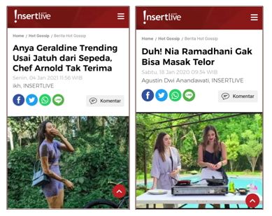 Sumber berita tercantum