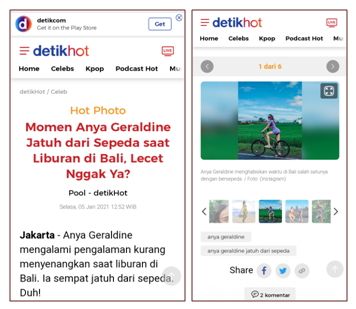 Sumber berita tercantum