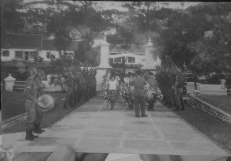 Gerbang utama TMP Giri Tunggal Semarang, 1965. Foto: koleksi pribadi