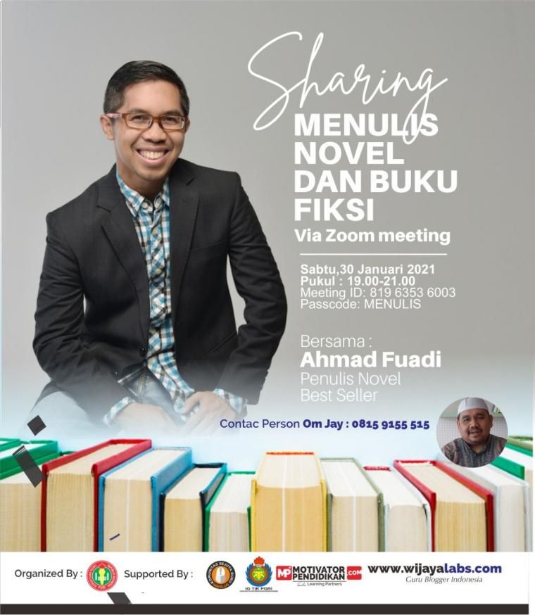 Ahmad Fuadi Berbagi di PGRI/milik pribadi