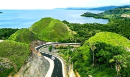 Kementerian PUPR gelontorkan 50 miliar untuk bangun jalan lintas utara Manggarai Barat (Komodopos.com)