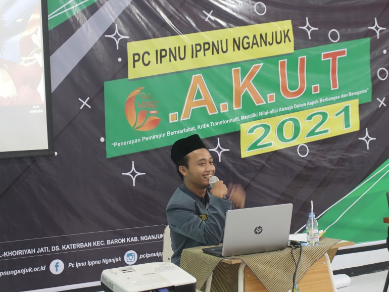 Direktur LP2 PC IPNU Nganjuk, Syarif Dhanurendra | Dokpri