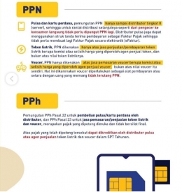 Penjelasan singkat tentang PPN pulsa, token listrik, voucer, dan kartu perdana (foto dari pajak.go.id)