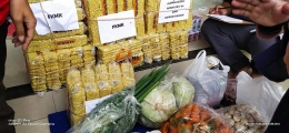 bahan makanan untuk korban banjir foto Dokpri