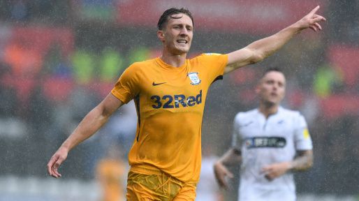 Ben Davies ketika berseragam Preston North End. Foto: Transfermarkt.com