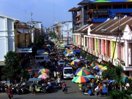 Komplek pasar 16 - Palembang | dokumentasi pribadi