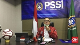 Ketum PSSI, Mochamad Iriawan (Foto CNNIndonesia/Titi Fajriyah) 