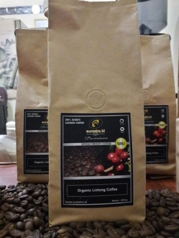 Kemasan Kopi Lintong. Foto : https://www.sumatra.id/kopi-arabika/linthong/