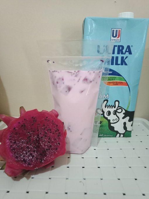 Milky Drella; produk hasil pelatihan WMS (Dokpri)