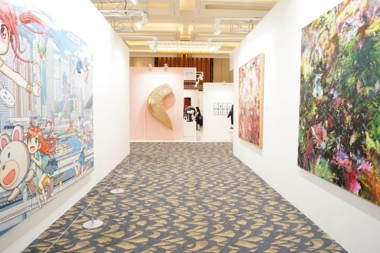 Pameran seni Art Moments Jakarta 2019. (Dokumentasi Art Moments Jakarta via kompas.com)