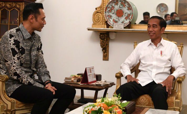 Jokowi dan AHY (Foto: Biro Pers Setpres)