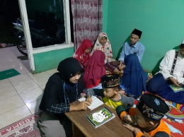 Kegiatan pendampingan BTA KKN MIT DR Kelompok 41 UIN WALISONGO SEMARANG di Dusun Mangir Desa Purwogondo kecamatan Boja Kabupaten Kendal