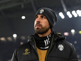 Sami Khedira saat berseragam Juventus. (via sportstar.thehindu.com)