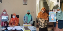 Penyerahan Simbolis WebGIS kepada Lurah dan Koordinator UMKM Pedalangan