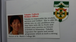 Dokumentasi pribadi | Takako Tullock, bangsa Jepang yang menikah dengan bangsa Australia.