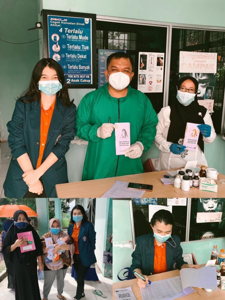 Gambar 2. Edukasi Pentingnya ASI Ekslusif dan MP-ASI yang Tepat | dokpri